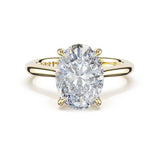 Oval Solitaire Engagement Ring