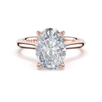 Oval Solitaire Engagement Ring