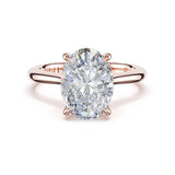 Oval Solitaire Engagement Ring