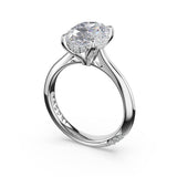 Oval Solitaire Engagement Ring