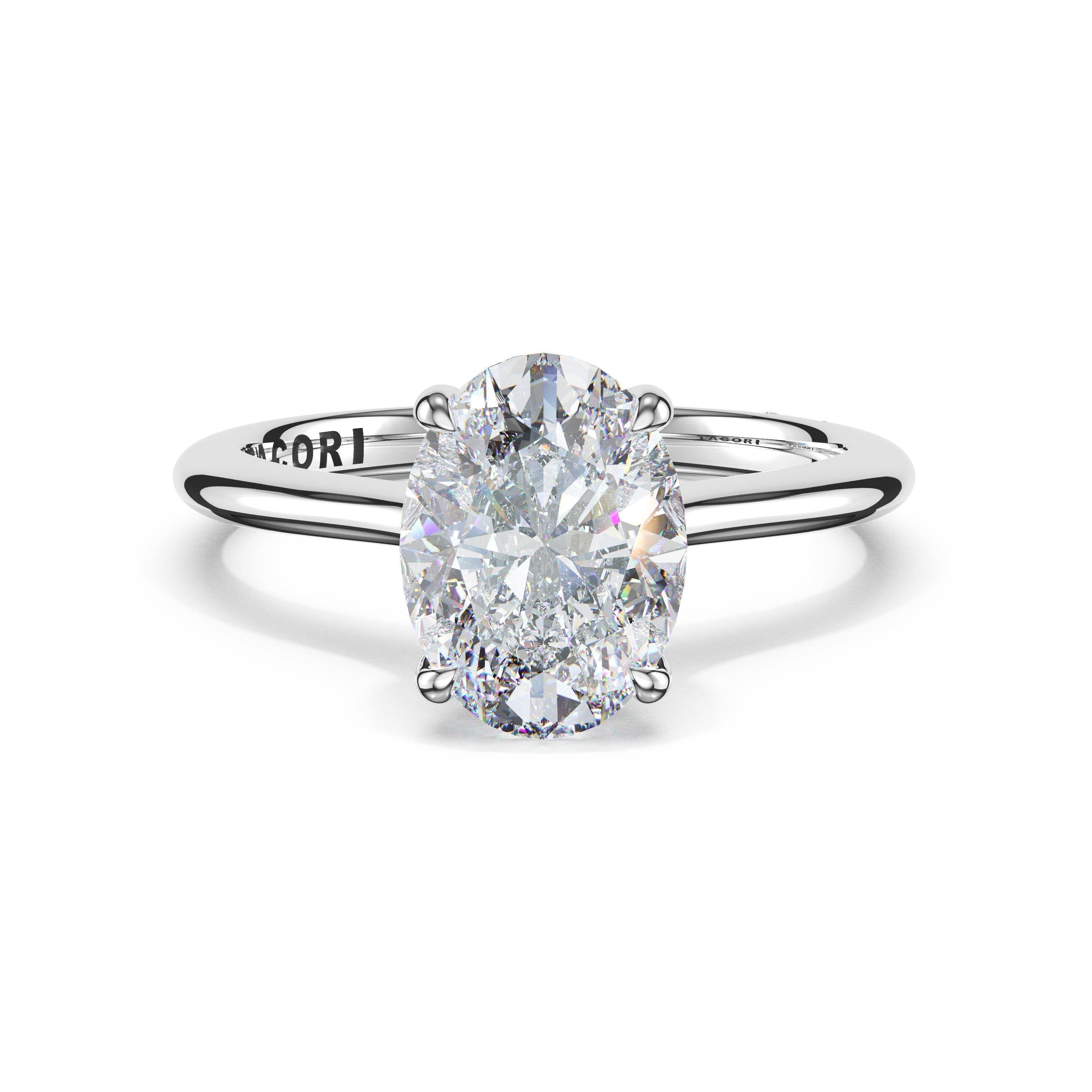 Oval Solitaire Engagement Ring