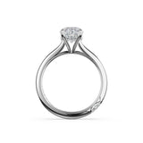 Oval Solitaire Engagement Ring