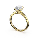 Oval Solitaire Engagement Ring