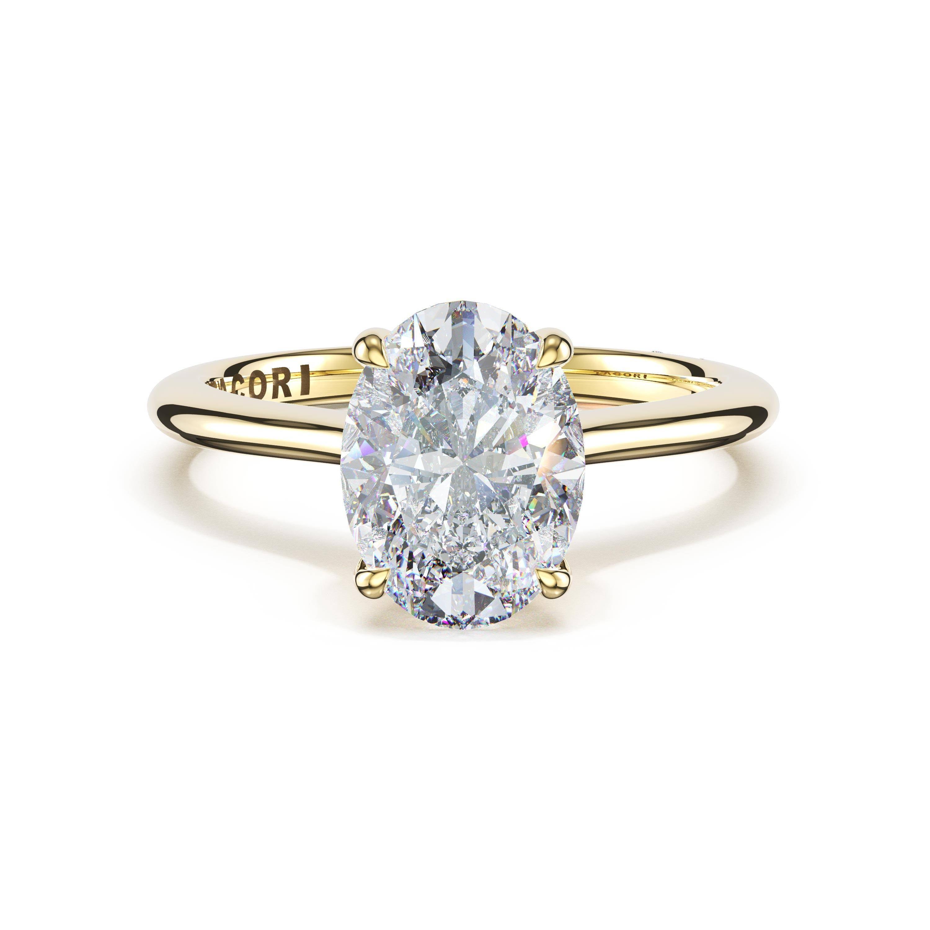 Oval Solitaire Engagement Ring
