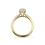 Oval Solitaire Engagement Ring