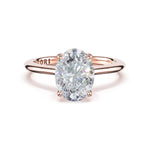 Oval Solitaire Engagement Ring