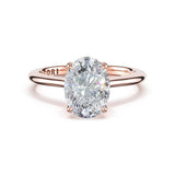 Oval Solitaire Engagement Ring