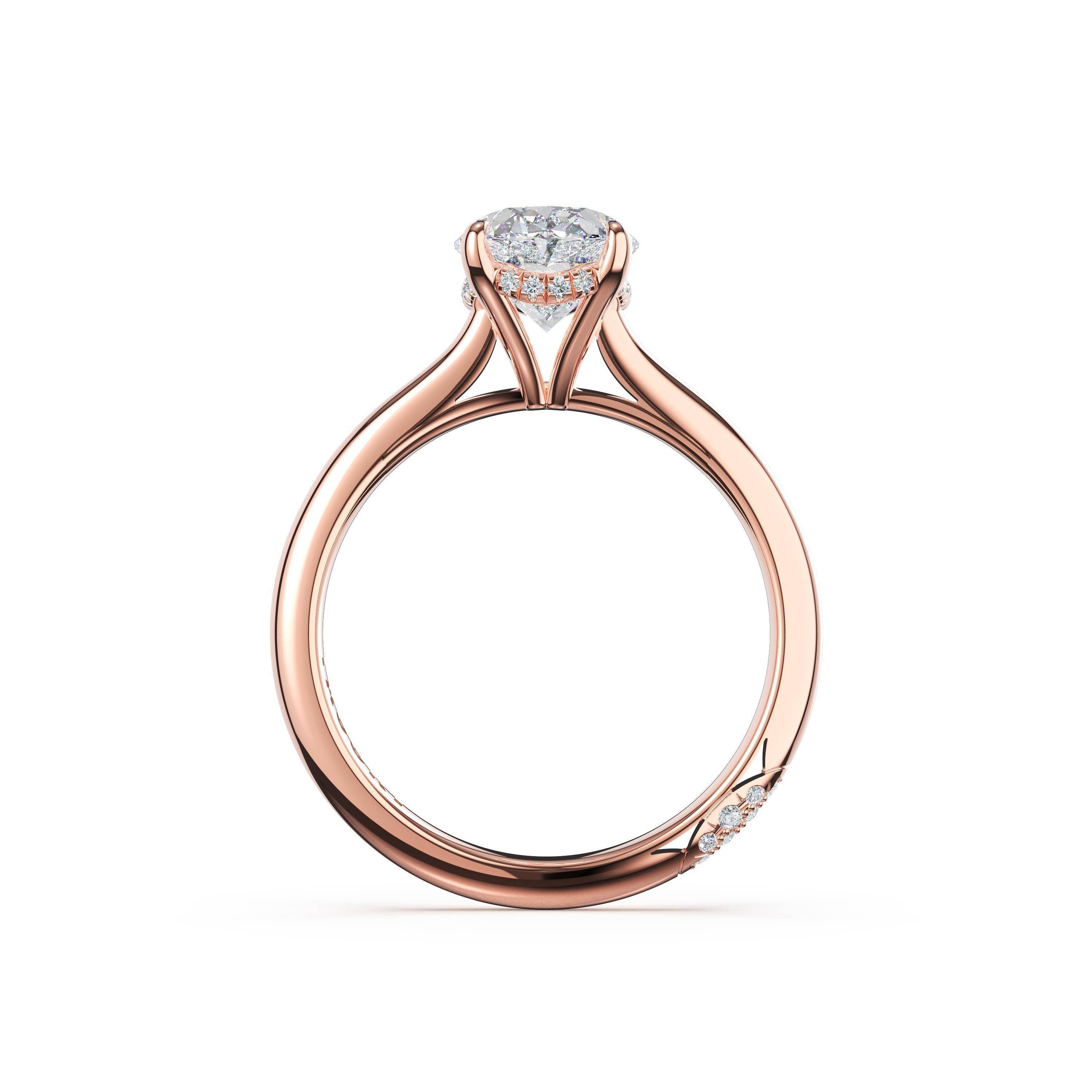 Oval Solitaire Engagement Ring