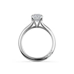 Oval Solitaire Engagement Ring