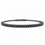 14K White Gold 3.05 ctw Bangle Diamond Bracelet
