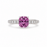 18K White Gold 1.36ctw Sapphire Ring