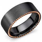 Zirconium Men's Wedding Band