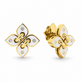 18K Yellow Gold 0.06 ctw Stud Diamond Earring