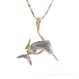 Two-Tone Marlin on Hook