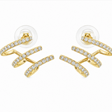 18K Yellow Gold 0.25 ctw Stud Diamond Earring