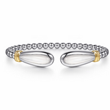 Sterling Silver Bangle 4.26ctw Mother of Pearl Bracelet
