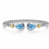 Sterling Silver BangleTopaz Bracelet