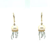 Denny Wong Jellyfish Pearl Earrings