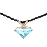Denny Wong 18K Aquamarine Pendant