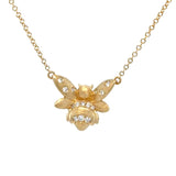 Dilamani Satin Bee Necklace