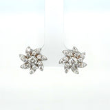 Blue Marlin Signature Flower Earrings
